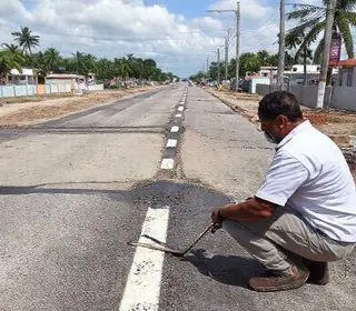 obras de pavimentação em Jequié