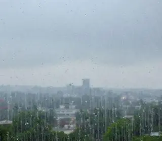 pancadas fortes de chuva