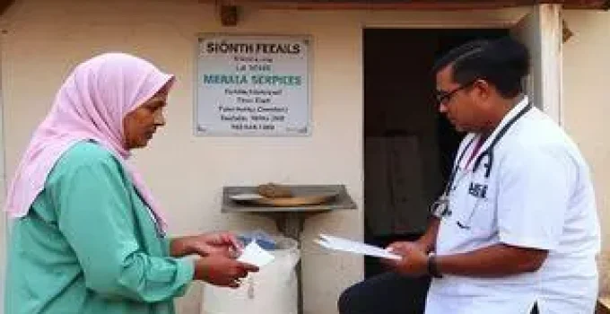 posto de saúde em Santa Clara