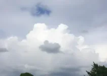 céu nublado
