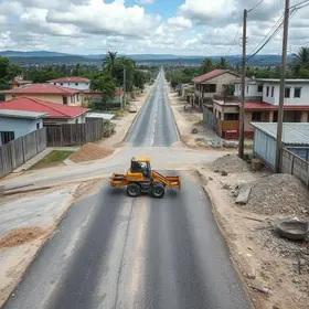 obras de pavimentação