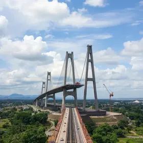 construção da ponte