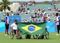 atletas do centro de referência paralímpica