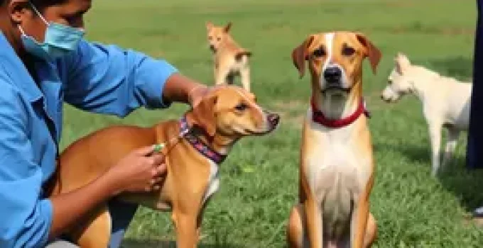 vacinação contra raiva