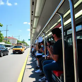 Estudantes protestam por tarifa zero no transporte público