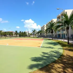 requalificação de praça e quadra
